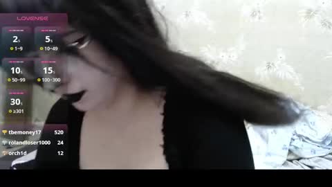 Snapshot of goth_pumpkin chatting on 12-13-24, 02:10 Amy online show from 12-13-24, 02:10