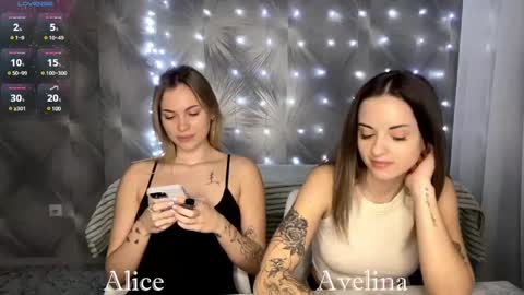 Alice DollySmile and Avelina online show from 01-10-25, 03:27