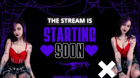 Inarafoxx online show from 10-19-25, 04:46