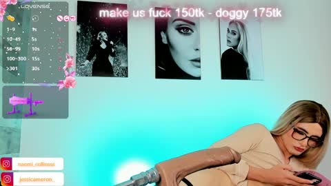 Snapshot of jessicameron chatting on 12-31-24, 11:06 JESSI AND NAOMI online show from 12-31-24, 11:06