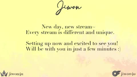 Snapshot of jiwon4u chatting on 02-24-25, 12:16 Jiwon online show from 02-24-25, 12:16