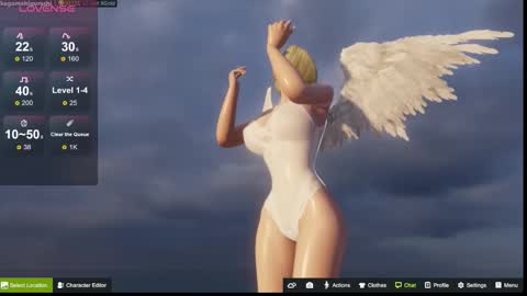 Snapshot of kagome__higurashi chatting on 10-14-25, 06:52 Emily online show from 10-14-25, 06:52