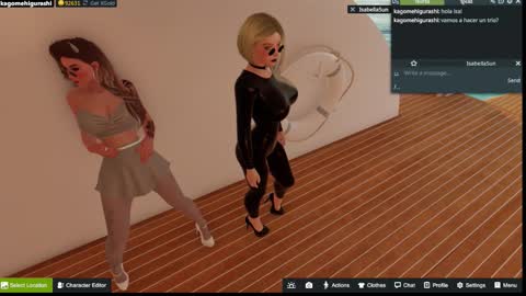 Snapshot of kagome__higurashi chatting on 10-17-25, 07:49 Emily online show from 10-17-25, 07:49