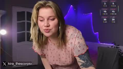 Snapshot of kira_citro chatting on 11-23-25, 12:54 Kira NEXT STREAM December 4 5pm CET 11am EST online show from 11-23-25, 12:54