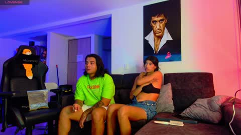 Snapshot of latin_couple77 chatting on 02-04-25, 08:02 Sara y Andy online show from 02-04-25, 08:02