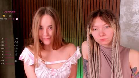 Hello our names are Kate and Alice this is our first day here. online show from 12-21-24, 01:36