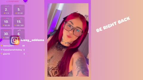 Lissy online show from 01-12-25, 09:29