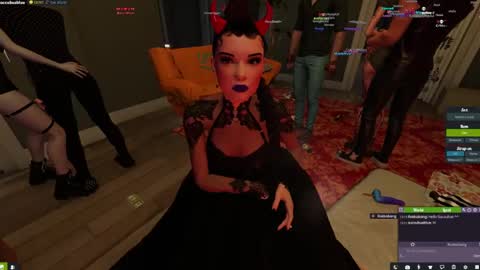 Snapshot of little_doll25 chatting on 02-10-25, 05:52 Succubus Blue online show from 02-10-25, 05:52