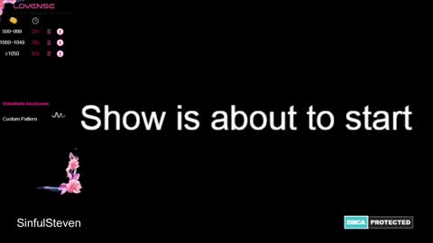 SinfulSteven online show from 12-22-24, 09:44