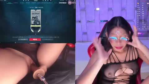 Snapshot of lunaaridi chatting on 10-18-25, 01:23 Luna online show from 10-18-25, 01:23