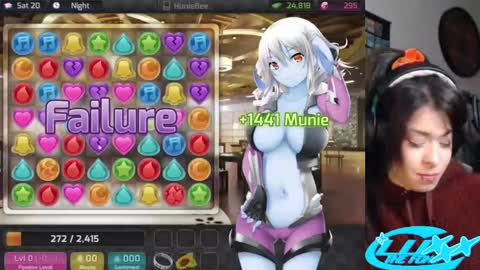 LuxxxTheFox online show from 01-29-25, 09:23