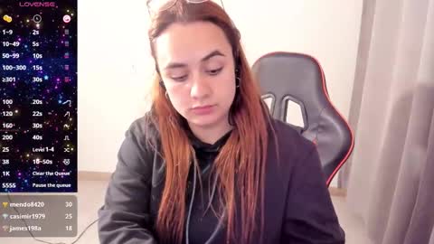 Dulce Maria online show from 10-31-25, 04:02