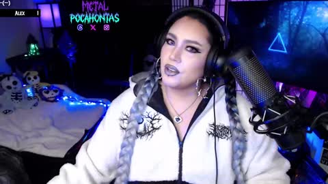 Snapshot of metalpocahotass chatting on 12-22-24, 05:23 MetalPocahotass online show from 12-22-24, 05:23