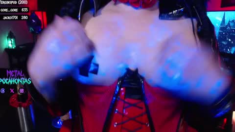 Snapshot of metalpocahotass chatting on 01-01-25, 06:15 MetalPocahotass online show from 01-01-25, 06:15