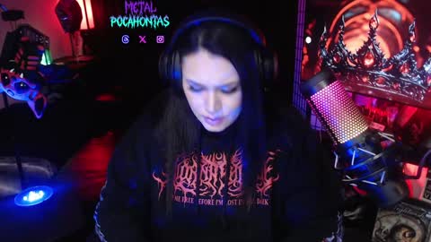 Snapshot of metalpocahotass chatting on 01-03-25, 07:27 MetalPocahotass online show from 01-03-25, 07:27
