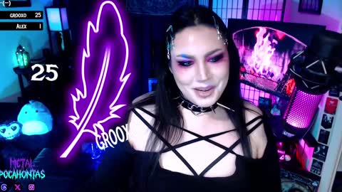 Snapshot of metalpocahotass chatting on 01-31-25, 03:09 MetalPocahotass online show from 01-31-25, 03:09