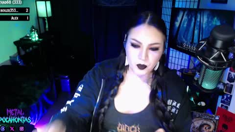 Snapshot of metalpocahotass chatting on 02-03-25, 03:09 MetalPocahotass online show from 02-03-25, 03:09