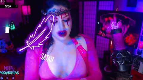 Snapshot of metalpocahotass chatting on 02-04-25, 03:00 MetalPocahotass online show from 02-04-25, 03:00