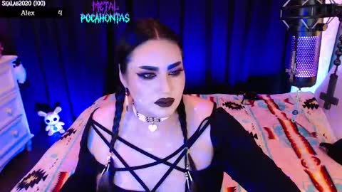 Snapshot of metalpocahotass chatting on 09-13-25, 09:36 MetalPocahotass online show from 09-13-25, 09:36