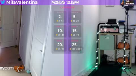 Mila Valentina online show from 01-28-25, 03:15