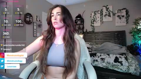 Snapshot of monstrumologist chatting on 12-12-24, 12:38 Lydia Mooney online show from 12-12-24, 12:38