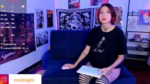 Snapshot of mr_of_nightt chatting on 02-25-25, 06:36 Daniel and Sara online show from 02-25-25, 06:36