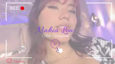 Snapshot of nahia_low chatting on 02-25-25, 02:25 Valeria online show from 02-25-25, 02:25