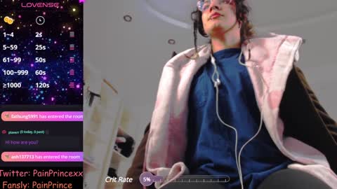 Snapshot of pain_prince chatting on 12-19-24, 10:10 Pain Prince online show from 12-19-24, 10:10