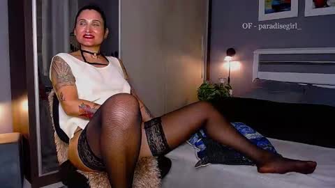 My alter ego Betinna Flowers - a tattooed Miss  -   Are you missing me come in here  -  online show from 12-29-24, 01:13