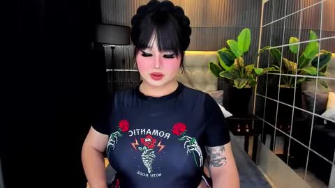 Snapshot of princesshugecummer chatting on 02-20-25, 02:35 Astrid Ley online show from 02-20-25, 02:35