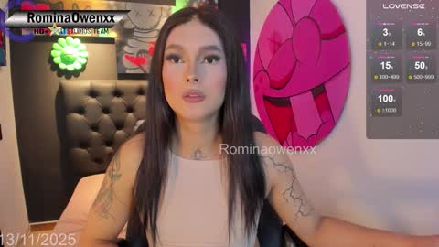 ROMINA OWEN online show from 11-13-25, 08:02