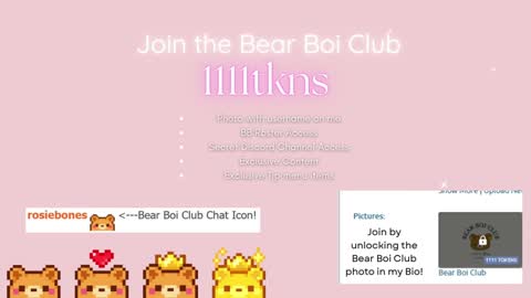 Rosie Bones online show from 10-09-25, 10:19