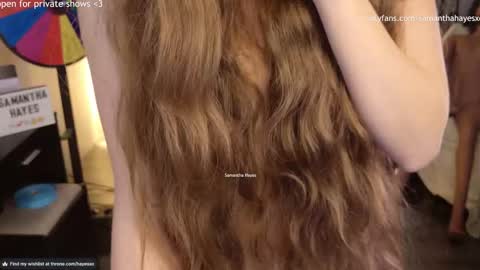 The Real Samantha Hayes haha  online show from 12-10-24, 10:26