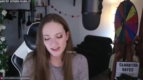 The Real Samantha Hayes haha  online show from 02-23-25, 12:41