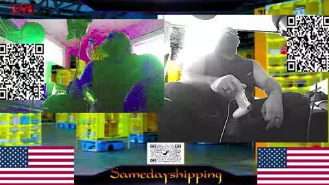 Snapshot of samedayshipping chatting on 12-16-25, 06:24 OmniNegate online show from 12-16-25, 06:24