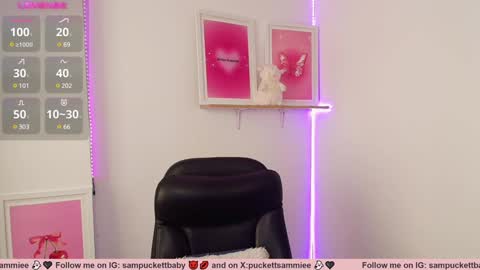 Snapshot of sampuckettbaby chatting on 01-15-25, 06:29 sampuckettbaby online show from 01-15-25, 06:29