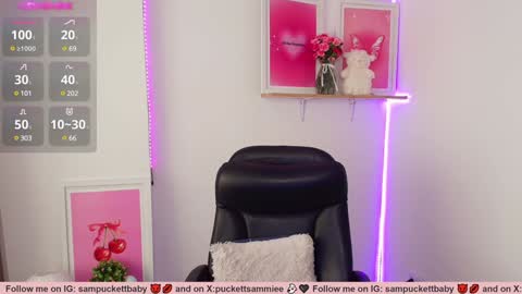 Snapshot of sampuckettbaby chatting on 01-18-25, 05:37 sampuckettbaby online show from 01-18-25, 05:37