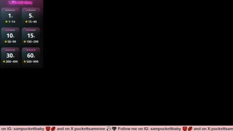 Snapshot of sampuckettbaby chatting on 02-18-25, 05:53 sampuckettbaby online show from 02-18-25, 05:53