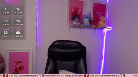 Snapshot of sampuckettbaby chatting on 03-08-25, 03:56 sampuckettbaby online show from 03-08-25, 03:56