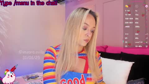 Snapshot of saraavila_ chatting on 01-31-25, 10:21 SaraAvila  online show from 01-31-25, 10:21