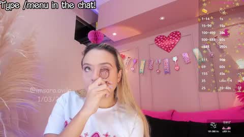 Snapshot of saraavila_ chatting on 03-01-25, 09:59 SaraAvila  online show from 03-01-25, 09:59