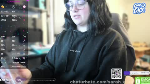 Sarah online show from 12-10-24, 01:11