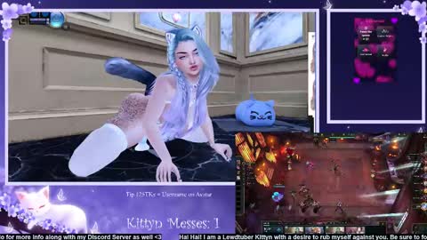 Snapshot of sassykittyn chatting on 02-25-25, 08:47 Sassy Sami Kittyn online show from 02-25-25, 08:47