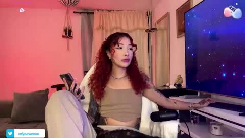 Savannaredhair 33 Angelebony33 online show from 11-23-25, 02:00
