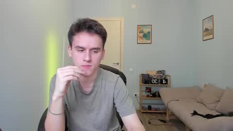 Thomas brunette and Alex blond online show from 03-03-25, 01:42