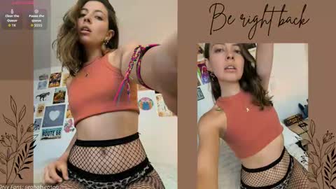 Aria Independent model online show from 10-31-25, 02:18