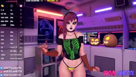 SkyeAnette online show from 10-18-25, 01:08