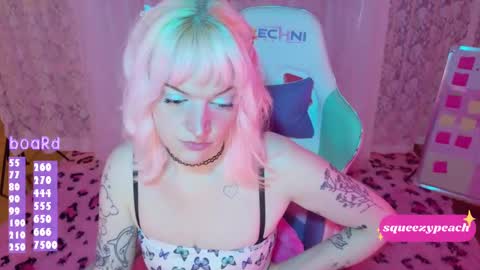 squeezypeach online show from 09-25-25, 10:35