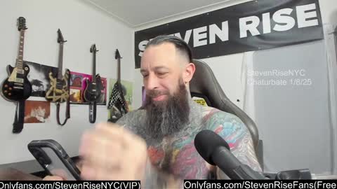 StevenRiseNYC online show from 01-08-25, 01:41