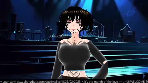 Snapshot of sublimelive chatting on 02-25-25, 11:44 godess Onix online show from 02-25-25, 11:44